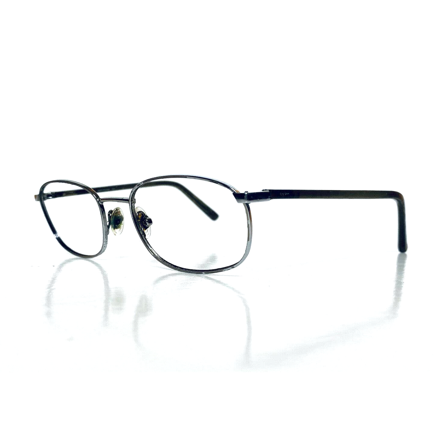 Rayban Silver Rectangular Glasses